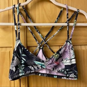 ⭐️ The Bikini Lab Floral Bikini Bra Top